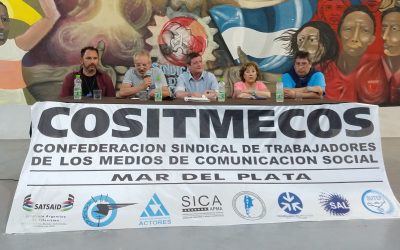 Guglielmotti recibió el apoyo de los gremios de la comunicación.