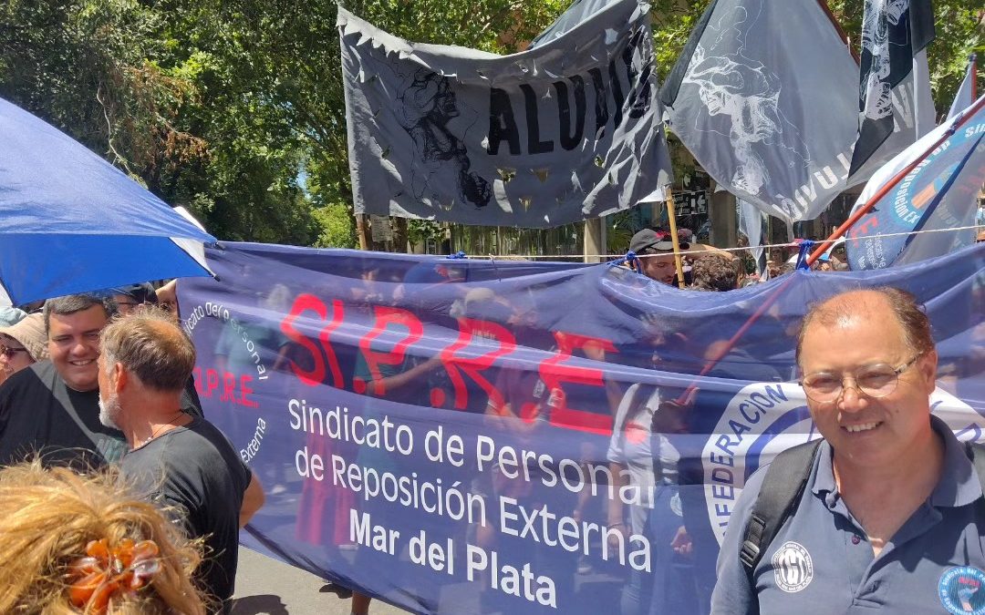Gerardo Cussi: «Paramos para defender nuestros derechos como trabajadores y trabajadoras»