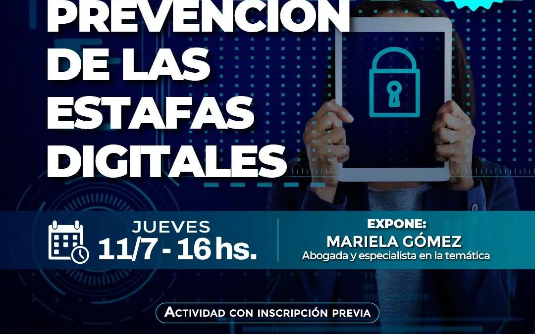 La Asociación Judicial Bonaerense realizará una capacitación virtual sobre «prevención de las estafas digitales»