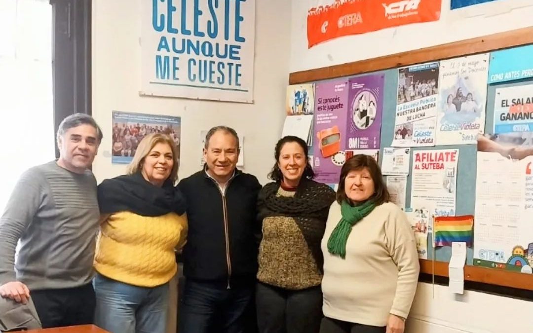 SUTEBA recibió a Fátima Prieto para analizar la actualidad previsional