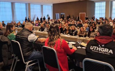 Pablo Santín encabezó una merienda con más de 350 hoteleros y gastronómicos