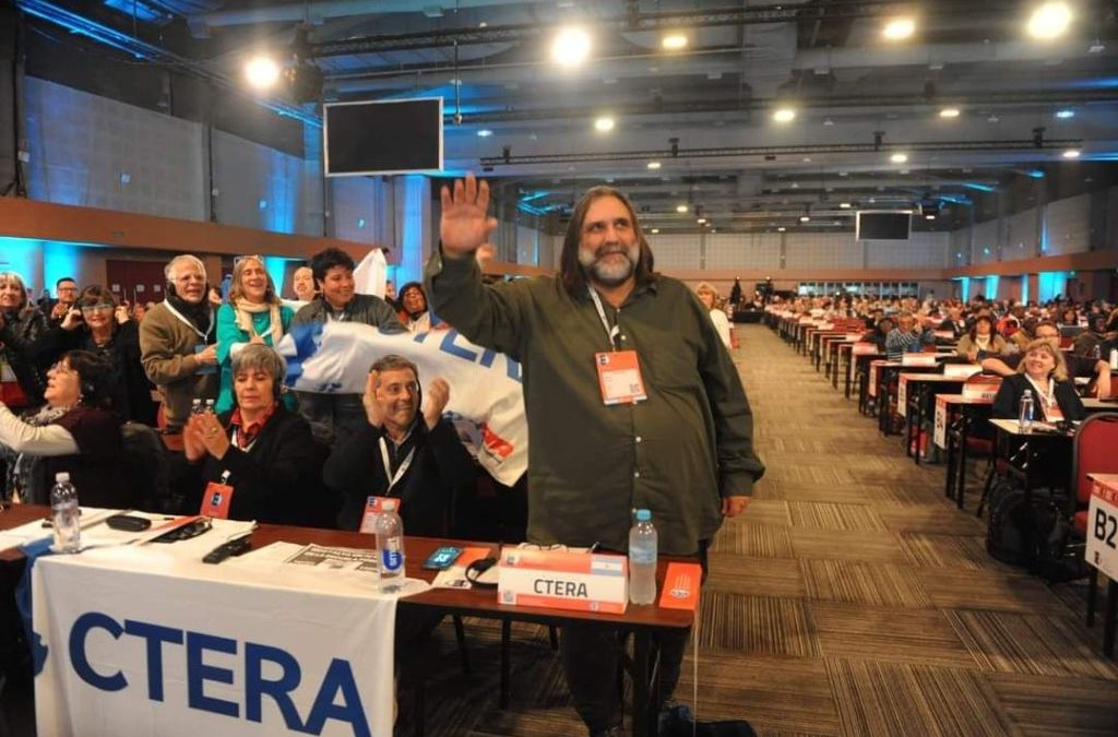 Roberto Baradel fue elegido Miembro del Consejo Ejecutivo Mundial de la Internacional de la Educación