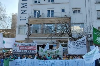 Pedro Sanllorenti: «Defendemos algo valioso para el conjunto del pueblo argentino, que son las universidades públicas»