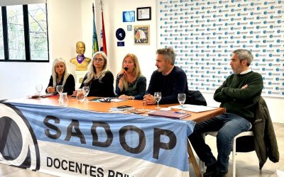 SADOP y la Subsecretaría de Derechos Humanos de la Provincia firmaron un Convenio de Cooperación