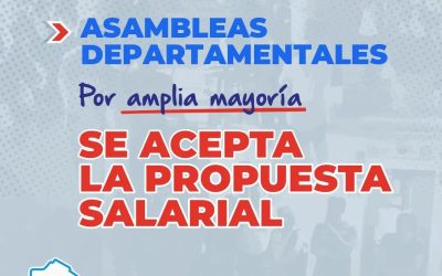 Por mayoría en Asambleas la Asociación Judicial Bonaerense aceptó la propuesta salarial del gobierno provincial