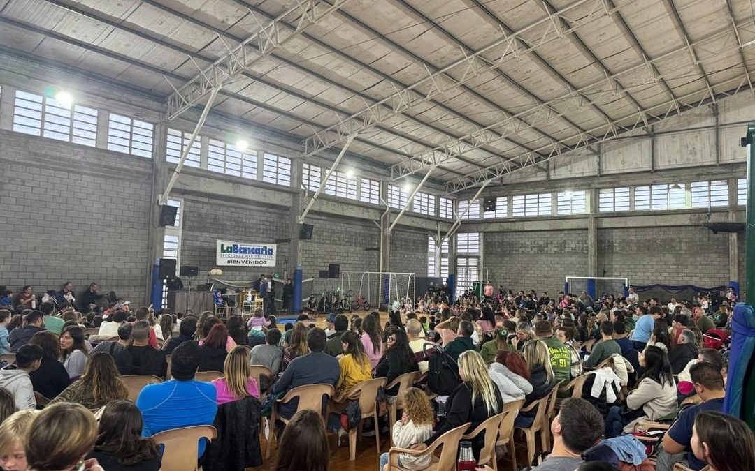 Junto a más de mil personas, La Bancaria realizó su festejo por el Día de la Niñez