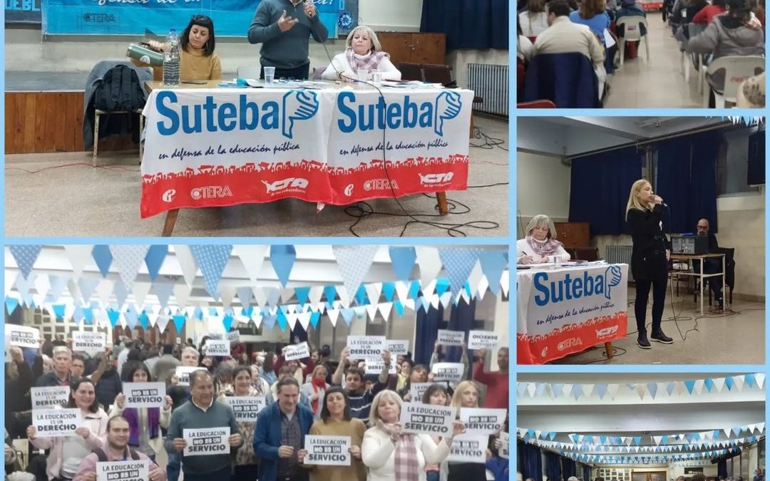 En Asamblea Extraordinario, SUTEBA aprobó aceptar la propuesta salarial del gobierno provincial