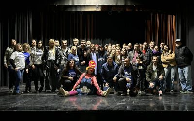 Con gran convocatoria, UPCN celebró el Día de la Niñez en la sala Payró del Teatro Auditorium