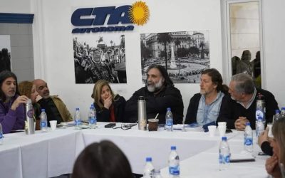 «Reunión histórica» de las Mesas Ejecutivas provinciales de la CTA de los Trabajadores y la CTA Autónoma Bonaerense