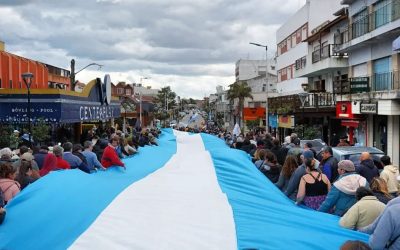 El SIPRE se movilizó en defensa de los jubilados en el Partido de La Costa