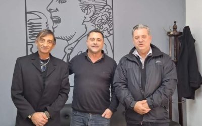 Dirigentes del SECZA mantuvieron una reunión con el Director Ejecutivo de Zona Sanitaria VIII