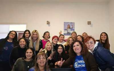 Se realizó un Encuentro de Mujeres de UPCN BA General Pueyrredon con Silvina de Yorio, Mariela Rodríguez y afiliadas del gremio