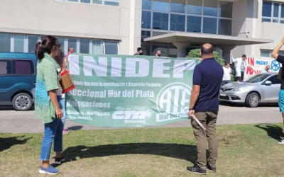 Trabajadores del INIDEP apoyaron la lucha universitaria: «Hay un ataque permanente al Sistema Nacional de Ciencia y Tecnología»