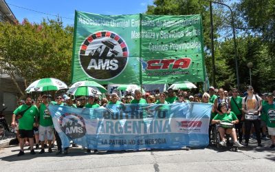 Trabajadores de Casinos nucleados en AMS anunciaron su participación en la Marcha Federal Universitaria en Mar del Plata