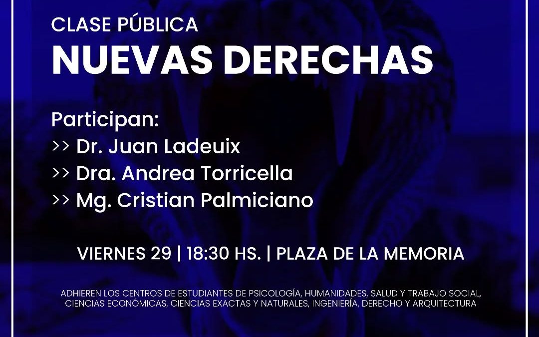 Gremios universitarios junto a Centros de Estudiantes de la UNMdP realizarán la última Clase Pública del 2024