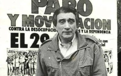 El Ministro de Trabajo de la Provincia, Walter Correa, homenajeó a Saúl Ubaldini en el 18º aniversario de su fallecimiento