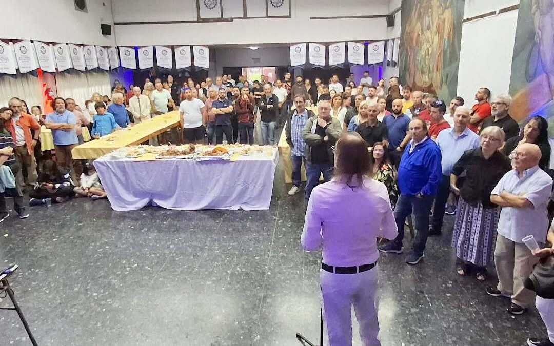 Fabián Polverini: «El único camino es la unidad, hoy el enemigo es enorme y tenemos que estar atentos y no bajar la lucha»