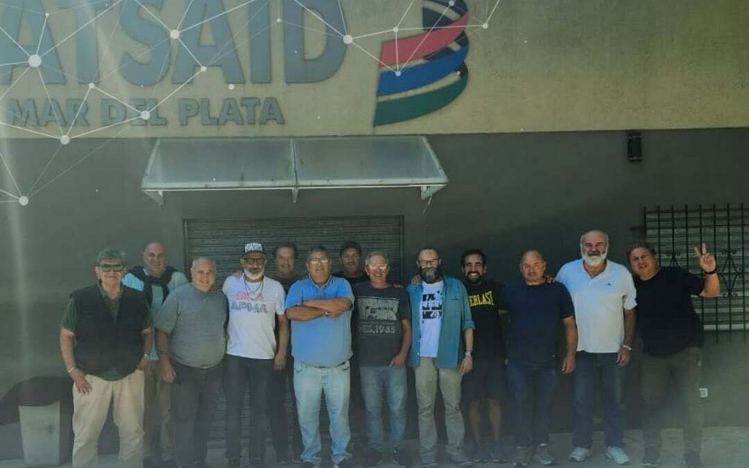 Los gremios miembros de la COSITMECOS Mar del Plata realizaron una reunión y brindis de fin de año