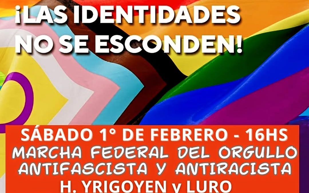 SUTEBA General Pueyrredon anunció su participación en la «Marcha del Orgullo Antifascista y Antirracista» de este 1º de Febrero