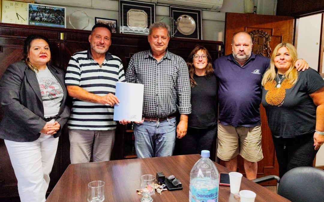 La AJB firmó un convenio con el SECZA para el uso de su predio: «El descanso y la recreación son un derecho de los trabajadores»