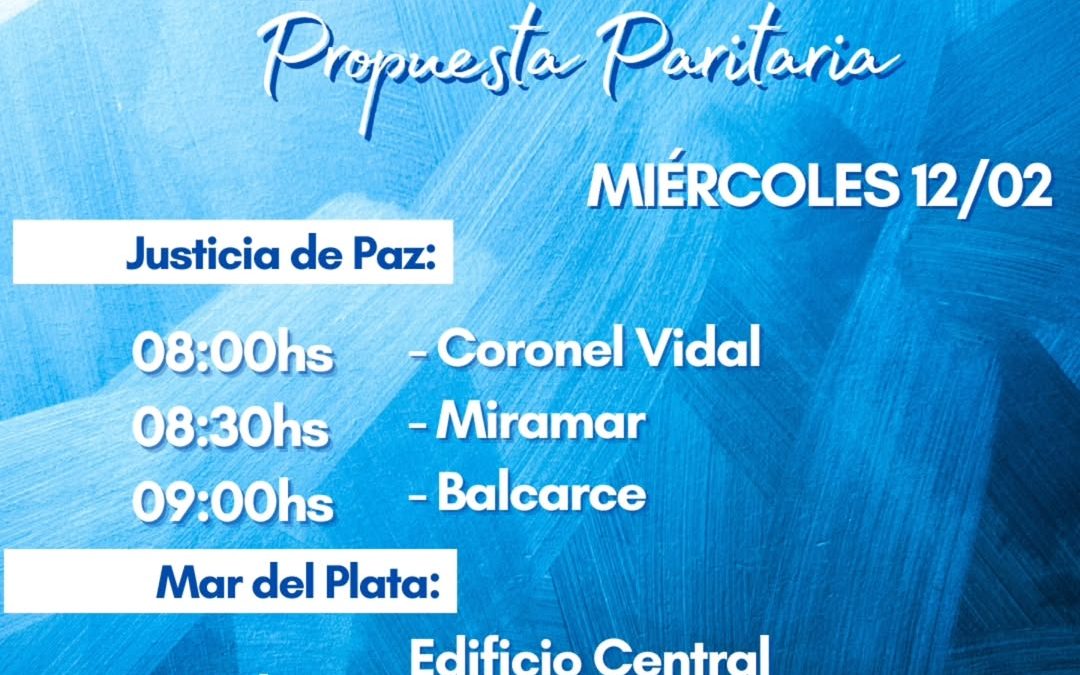 La Asociación Judicial Bonaerense analizará en Asambleas en sus 20 departamentales la propuesta de aumento salarial del 9%