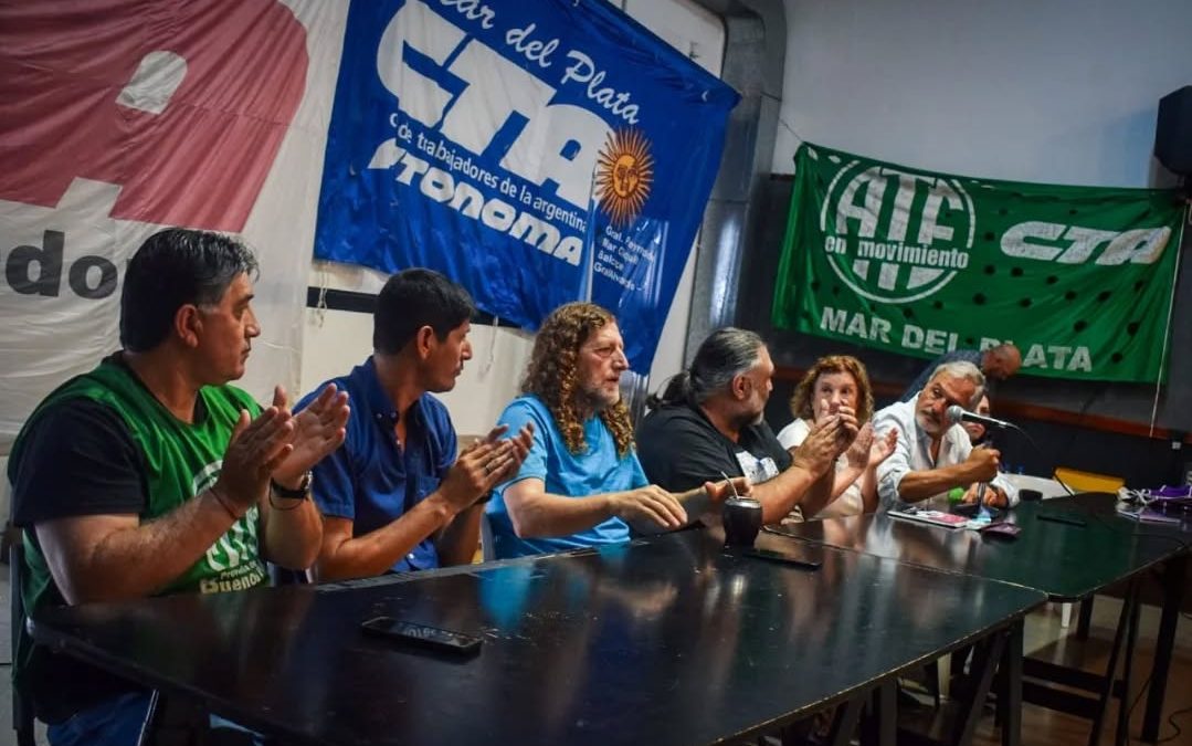 Exitoso Plenario de Unidad de las dos CTA en Mar del Plata: «Seguimos y seguiremos luchando por nuestras convicciones»