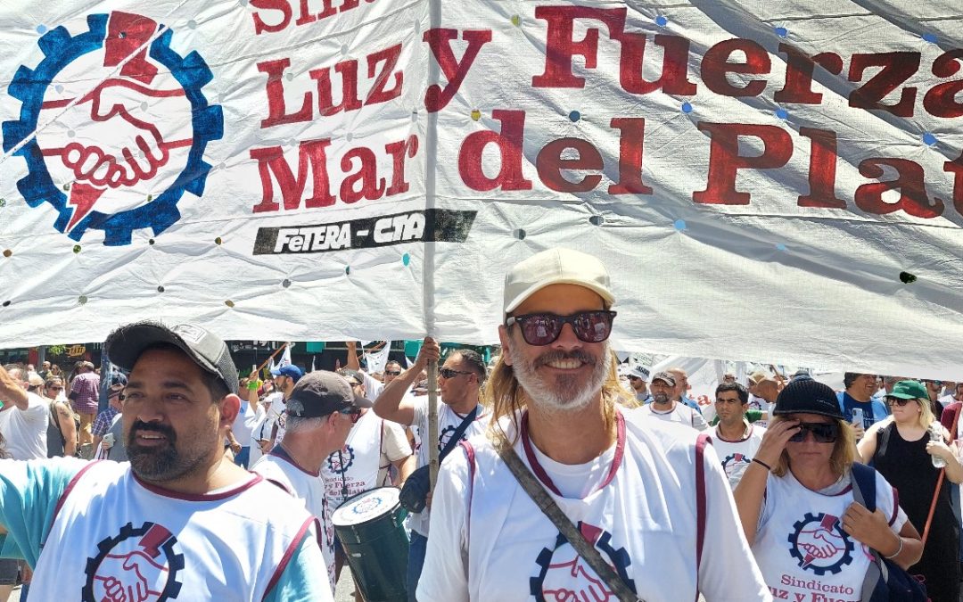 Fabián Polverini: «Es fundamental nuestra relación con todos los compañeros delegados y también con nuestros compañeros jubilados»