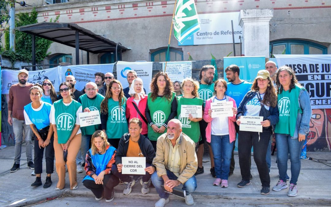 ATE denunció despidos en Mar del Plata: «Nada importó a la hora de desmantelar lo poco que quedaba en el Espacio Unzué y el CDR»