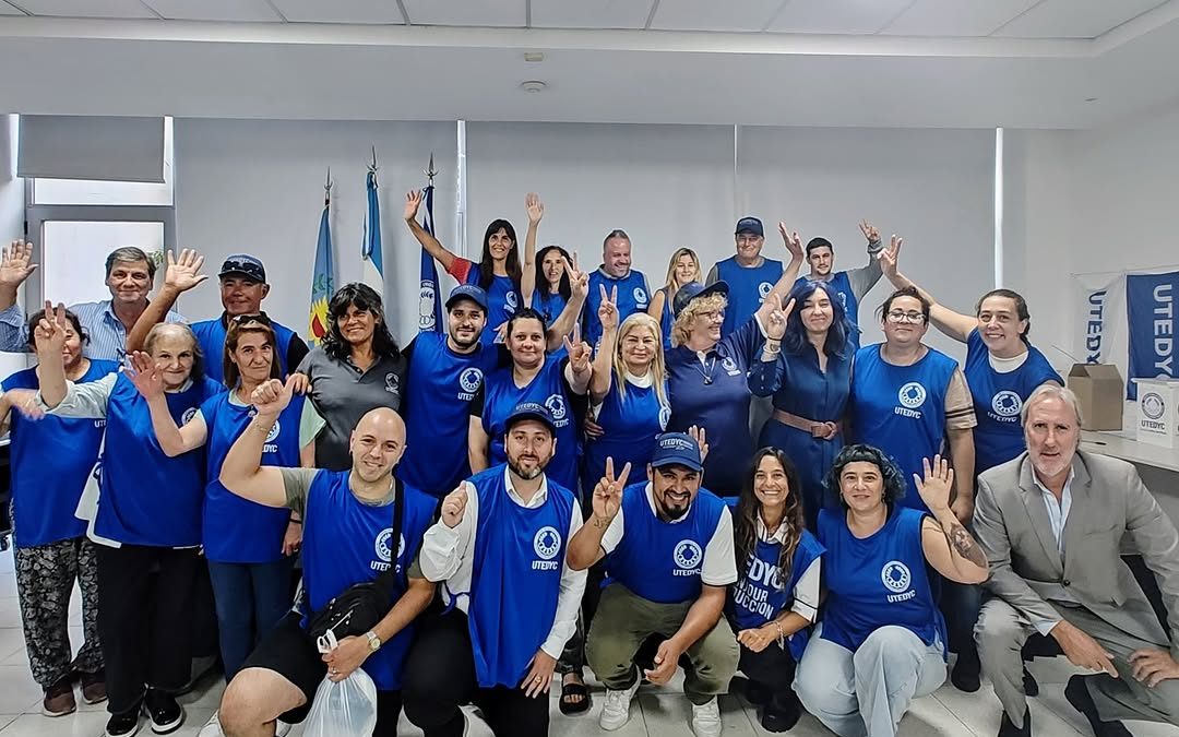 UTEDyC Mar del Plata eligió a sus representantes para el 58º Congreso General Ordinario de Delegados y Delegadas a nivel nacional