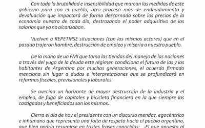 «Se avecina un horizonte de mayor destrucción de la industria y el empleo», advirtieron desde el Sindicato de Trabajadores Gráficos
