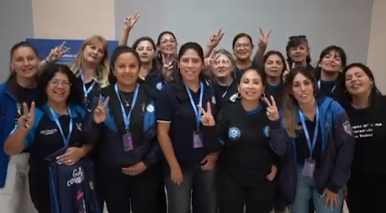 Trabajadoras metalúrgicas bajo la consigna «Por más mujeres en la UOM» invitaron «a vivir la experiencia de ser delegadas»