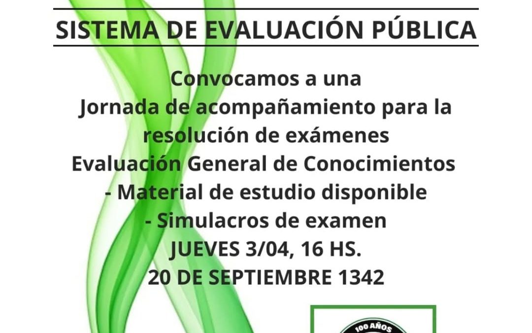 ATE Mar del Plata realizará una Jornada de Acompañamiento a trabajadores contratados ante el Sistema de Evaluación Pública