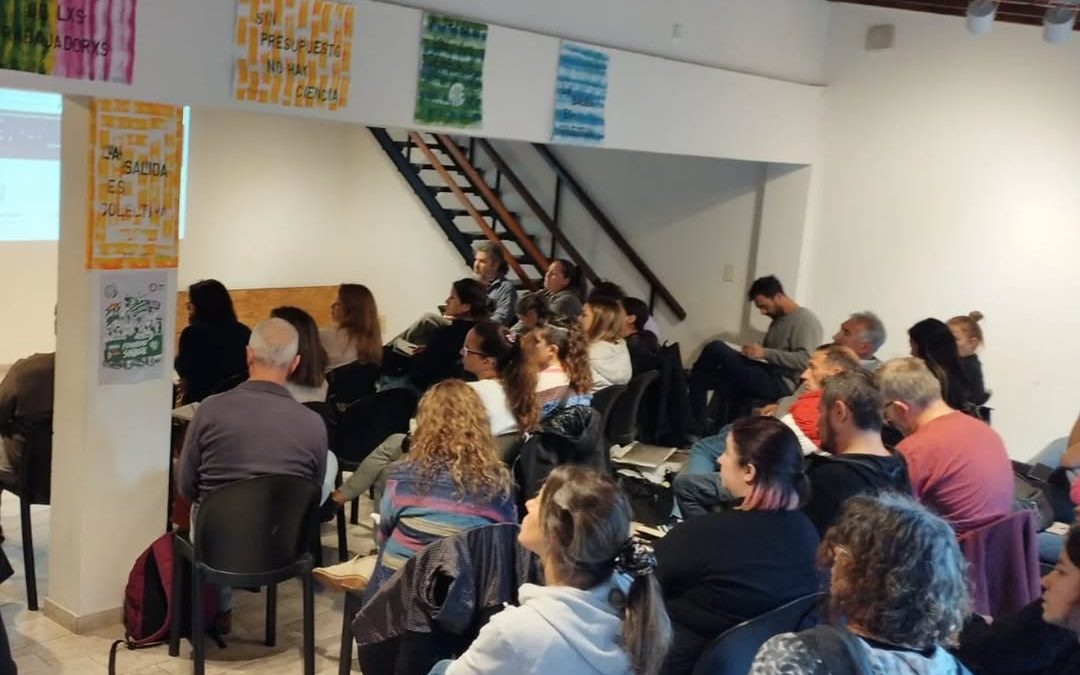La Secretaría de Formación de ATE Mar del Plata realizó el primer encuentro de capacitación para el Sistema de Evaluación Pública