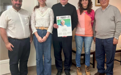 Autoridades de SADOP recibieron al Obispo Giobando y destacaron su «hospitalidad y la predisposición al diálogo y trabajo»
