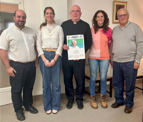 Autoridades de SADOP recibieron al Obispo Giobando y destacaron su «hospitalidad y la predisposición al diálogo y trabajo»