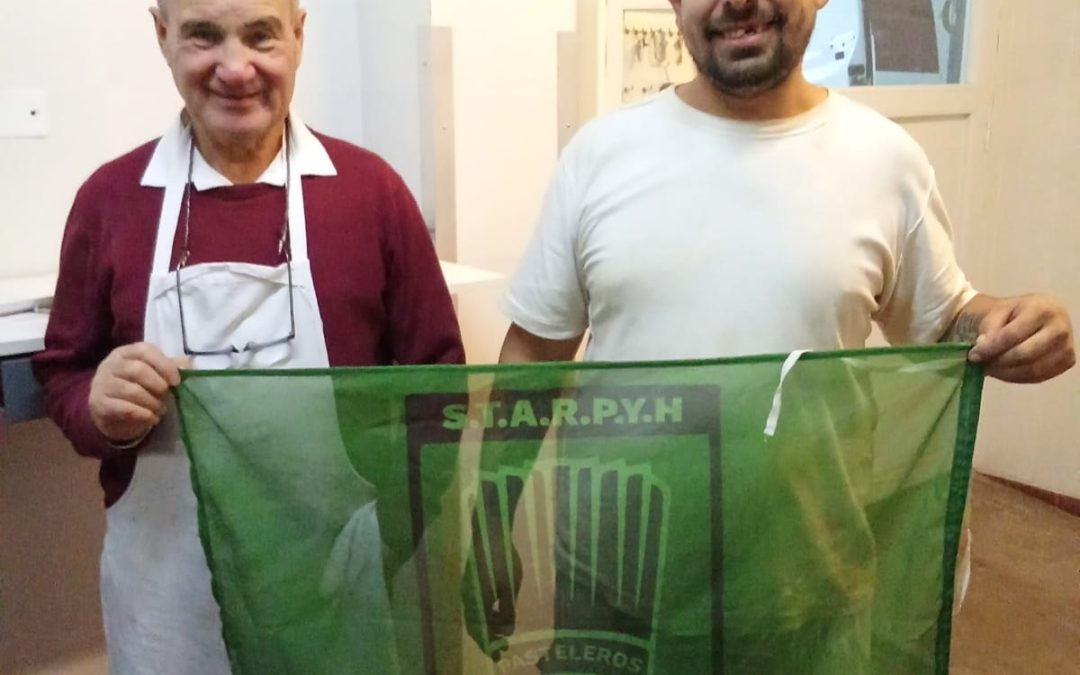 STARPYH realizó la elección de Delegados Gremiales en Confitería Ochoa y felicitó a Martín Ruiz tras haber sido reelecto