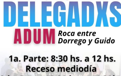SUTEBA General Pueyrredon realizará un encuentro con su nuevo Cuerpo de Delegados electo para el periodo 2025/2026