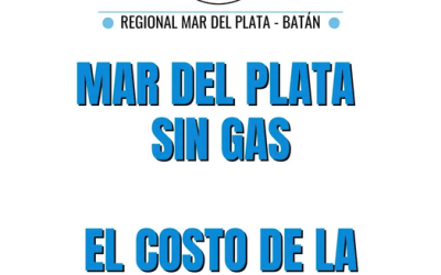 La CGT Mar del Plata afirmó que «la motosierra no solo recorta derechos, condena a los marplatenses a pasar frío y perder trabajo»