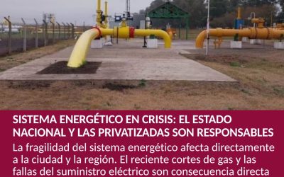 Luz y Fuerza Mar del Plata denunció que «el Estado Nacional y las privatizadas son responsables de la crisis del sistema energético»