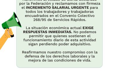 STARPYH Mar del Plata adhirió al Estado de Alerta Sindical declarado por la Federación y el Sindicato a nivel nacional