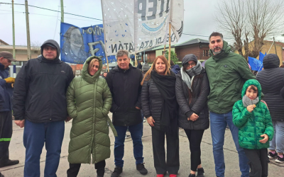 AMS Casinos participó de la movilización de San Cayetano: «Elegimos la solidaridad y la lucha colectiva para defender lo logrado»