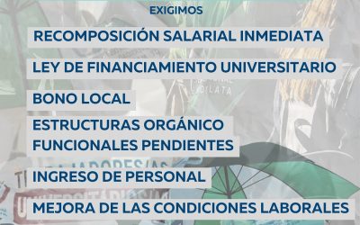 APU iniciará un Paro de 48 horas este 11 y 12 de Agosto tras multitudinaria Asamblea Extraordinaria de trabajadores Nodocentes