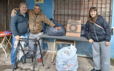 SATSAID Mar del Plata entregó donaciones al comedor El Indiecito: «Agradecemos a las compañeras y compañeros por su colaboración»
