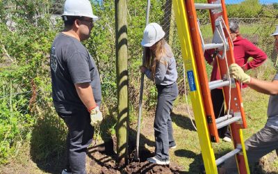Se realizó la práctica profesionalizante de los cursos de operador de redes de Santa Teresita a través del Sindicato Luz y Fuerza Mar del Plata