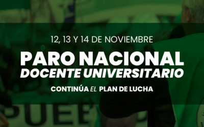 ADUM realizará un Paro por 72 horas del 12 al 14 de Noviembre tras la Consulta Nacional Docente realizada por Asociaciones de Base de CONADU