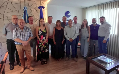 Dirigentes de CGT y la Universidad Popular de los Trabajadores mantuvieron un positivo encuentro con la Rectora de la UNMdP, Mónica Biasone