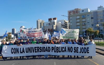 Los gremios de la Universidad concentrarán en Rectorado y se sumarán a la marcha bajo la consigna «No a la reforma regresiva de Milei»