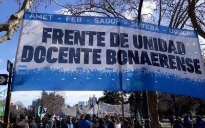 Sindicatos del Frente de Unidad Docente Bonaerense anunciaron un Paro Docente el próximo 2 de Marzo: «Rechazamos el ajuste educativo»