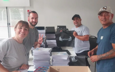 SATSAID Mar del Plata continúa con la entrega de útiles para hijas e hijos en edad escolar de sus afiliadas y afiliados
