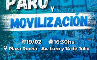 Con alta adhesión de gremios y centrales, Mar del Plata será un epicentro del Paro y Movilización contra la Reforma Laboral